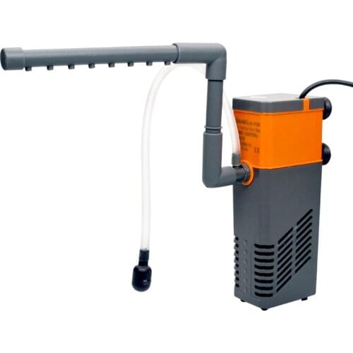 Aquarium Submersible Water Filter Pump Mini Quiet Fish Tank Oxygen Air Pump Aquarium Sponge Filter Accessories 3/5/8/10/15W 220v