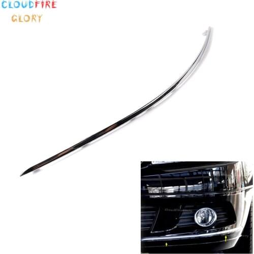 CloudFireGlory 2048850721 Avantgarde Front Bumper Chrome Trim Molding Left For Mercedes-Benz W204 C300 C350 2007 2008 2010 2011