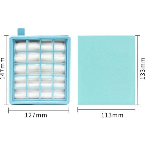 For Philips robot vacuum cleaner filter FC8470 FC8471 FC8475 FC8477 FC8630 FC8645 FC9320 FC9322 HEPA filter parts