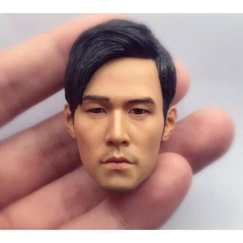 Jay Chou Head Sculpt Asiatic King 1/6 Scale Male Soldier Head Model toys Collection m5 Action Figure Hobbies