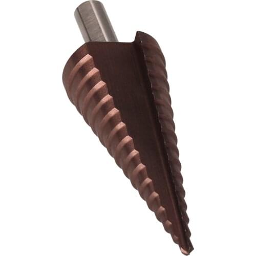 KKmoon Step Drill Bit 15 in 1 High Speed Steel Drill 4 to 32mm for Sheet Aluminum Iron Metal Stainless Steel Wood Hole Drilling