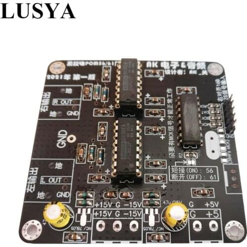 Lusya Dual PCM61 Decoder Board Vinyl Dual R2R Decoder Moudle