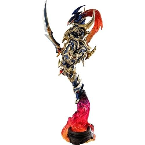 Megahouse MH Yu-Gi-Oh Awm Monster Duel Chaos Knight Chaos Warrior Black Luster Soldier Pvc Figure Collection Ornaments