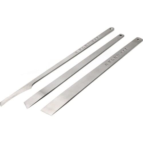 Steel 3 PCS Kit Toe Nail Pedicure Knife Tools Set For Ingrown Callus Cuticle