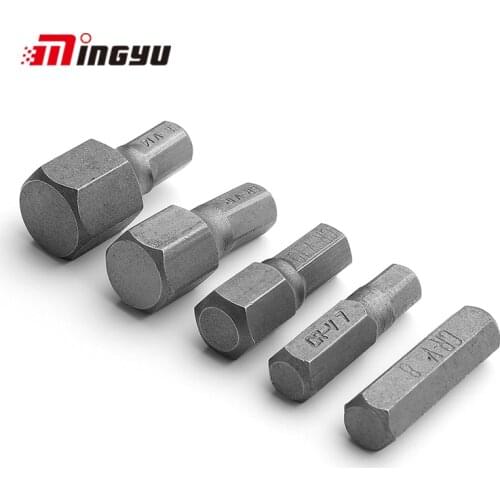 5/16 Inch Shank T50 T55 T60 Screwdriver Bit Set Extar Big H10 H12 H14 PZ4 PH4 SL12 Screw Driver Bits For Repair Hand Tools