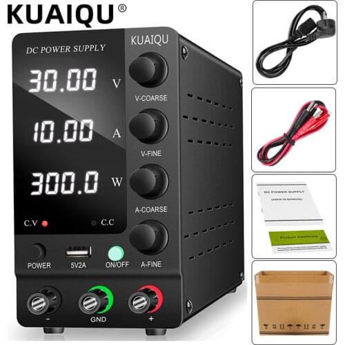 Newest Switching DC Lab Power Supply 30V 10A Power Supplies Adjustable Voltage And Current Regulator 60 V 5A Voltage Regulated