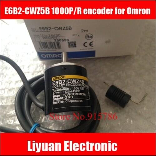 New E6B2-CWZ5B 1000P/R encoder for Omron / ABZ output rotary encoder / 1000 pulse optical rotary encoder