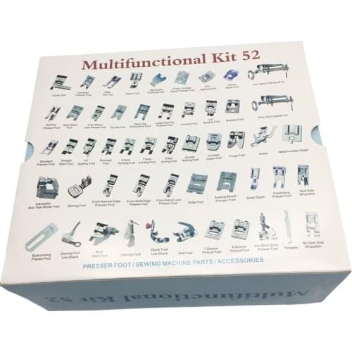 Suitable For Brother SINGER Feiyue Household Sewing Machine Imported Presser Foot 52-piece Set