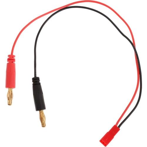 JST to 4mm Banana Plug Charge Charging Cable 22AWG Connector Lipo Battery