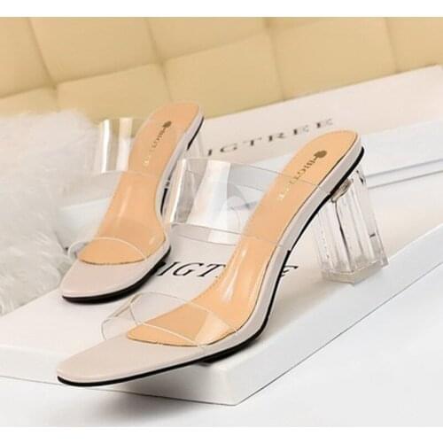 Slides Woman Shoes Sexy Casual Fashion Slipper Women Shoes High Heels Sexy women shoes sandalias de tacon sandal platform