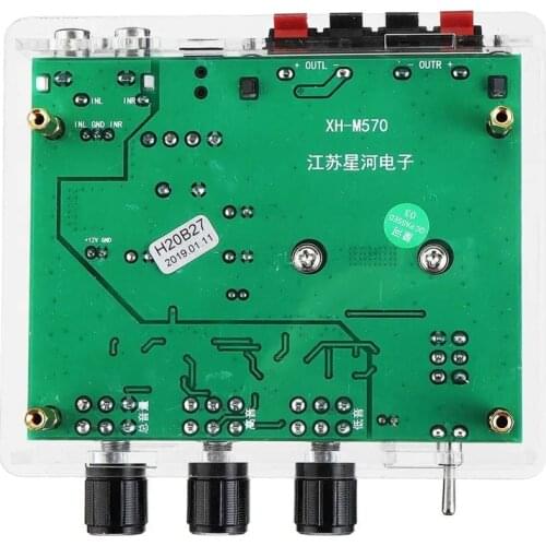 TPA3116D2 80W+80W Stereo 2.0 Amplifier Board TPA3116 RCA Digital Subwoofer Speaker Preamplifier Tone Control
