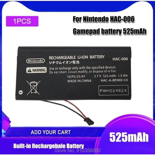 1PCS HAC-006 HAC-BPJPA-C0 Battery HAC-A-JCL-C0 HAC-A-JCR-C0 HAC-015 HAC-016 Switch NS Joy-Con Controll For Nintendo