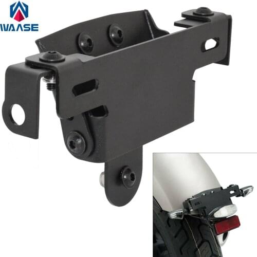 Waase Motorcycle Rear License Plate Frame Holder Bracket Tail Tidy Fender Eliminator For HONDA CMX 300 500 Rebel PC56 2017-2021