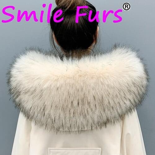 Luxury Women Faux Fur Scarf ZKG16