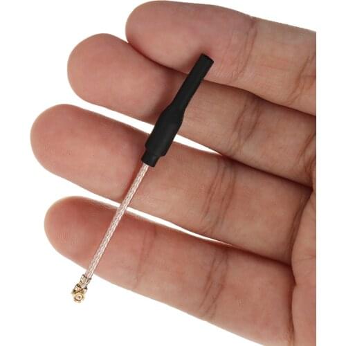 5PCS HGLRC 6.5cm 65mm 5.8G 2dBi U.FL IPEX IPX Omni Directional Linear Brass FPV Antenna RG178 For RC Drone