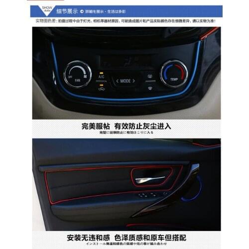 5M Car Styling Interior Moulding Decorative Trim Line For Volvo V40 V60 V70 V90 XC40 XC60 XC70 S90 C30 C70 S60 S80 Accessories
