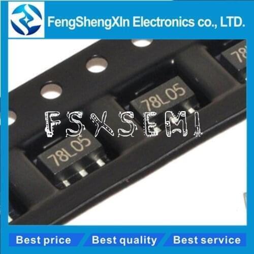 100pcs/lot New 78L05 SOT89 7805 Voltage regulator triode