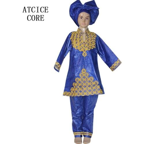 AFRICAN DRESSES FOR CHILDREN 100% cooton EMBROIDERY DESIGN FOR BABY GIRL TOP WITH PANTS