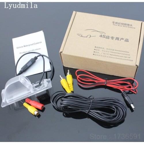 FOR Skoda Rapid Sedan 2012~2019 No LiftBack model Car Reverse Back up Camera CCD Night Vision Vehicle Parking Rear View Camera