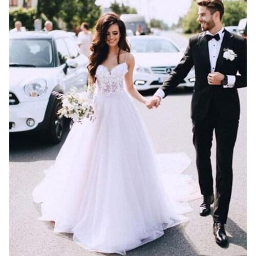 Kejiadian Wedding Dresses With A Train