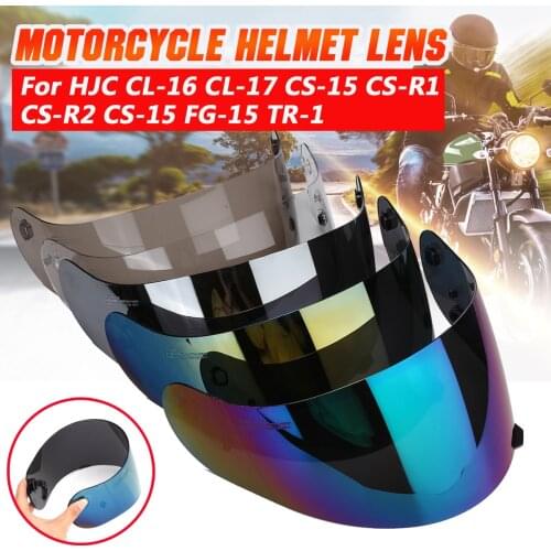 For HJC CL-16 CL-17 CS-15 CS-R1 CS-R2 CS-15 FG-15 TR-1 Motorcycle Helmet Lens helmet visor