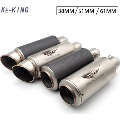 38mm-61mm Motorbike GP Exhaust Pipe Escape Modified Laser Muffler Accessories FOR Yamaha r1 r3 r6 mt 01 mt 03 mt07 mt09 TMAX-530