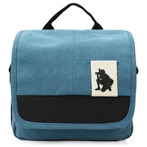New Fashion Canvas Shoulder Camera case bag Canvas For Nikon Canon Sony Panasonic Samsung Fujifilm Olympus