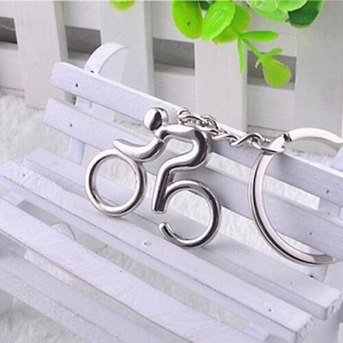 New Car keychain Cycling enthusiast Key Chain Fashion movement gym key chain keychain key ring YSK002 gilf