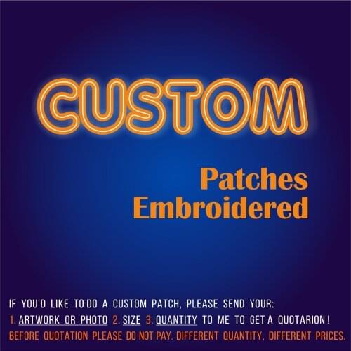 New Arrival Custom Patch Embroidered of 3D Embroidery Customization Iron on or Hook for You Logo Clothing Eco-Friendly