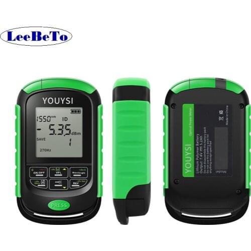 New 4in1 Optical Power Meter Visual Fault Locator Network Cable Test OPM Optical Fiber Tester