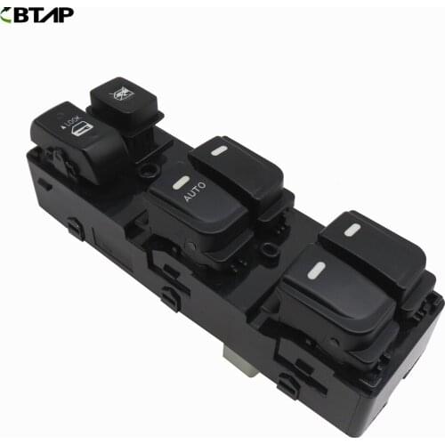 BTAP Front Left Master Window Lifter Control Switch Fit ForHyundai Elantra 93570-0Q010-M5 93570-0Q010