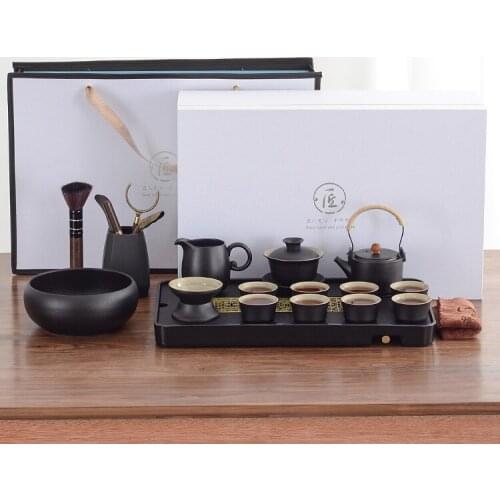 Complete Set Kung Fu Tea Set Set Home Living Room Office