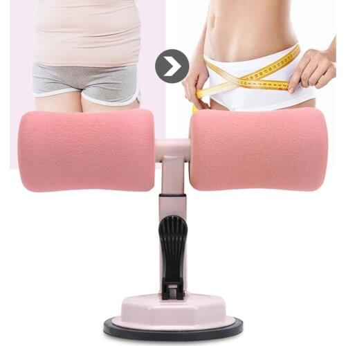 Durable Self-Suction Sit Up Bar Stand Fitness Equipment Abdominal Strength Trainer Home Gym Muscle Training for Men Women