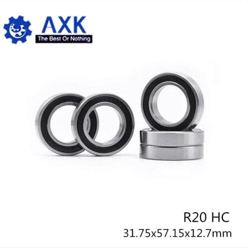 R20 Hybrid Ceramic Bearing 31.75*57.15*12.7 mm ( 1 PC) Industry Motor Spindle R20HC Hybrids Si3N4 Ball Bearings 3NC R20RS