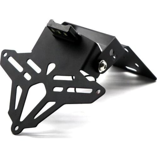 Motorcycle License Plate Frame with Led Light carbon steel License Holder for HONDA CBR150R