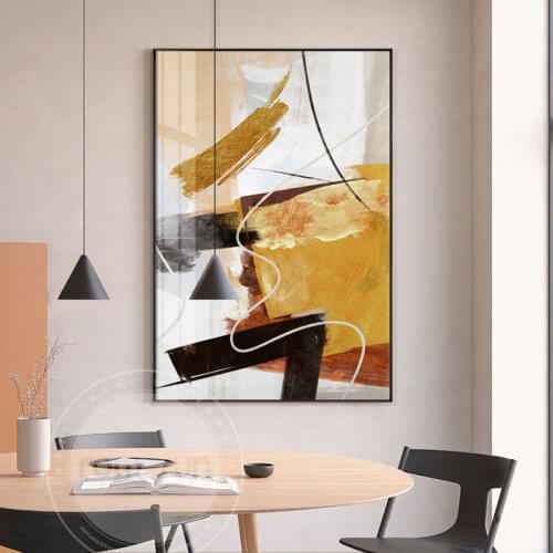 Abstract Creative Colors Spray Posters Painting Pictures Fashion Wall Pictures for Living Room Pretty Canvas Painting Home Decor