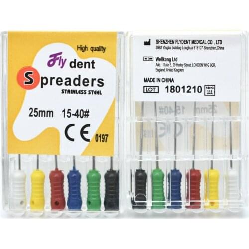 Dental Spreaders stainless steel Finger Files For Condensating Gutta Percha Endodontic Files Dental Instruments Dental Drills