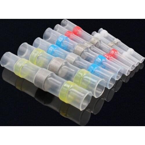 10/50PCS Waterproof Solder Seal Sleeve Heat Shrink Butt Connectors Splice Terminals Wire Connector Faston insulation Electrical