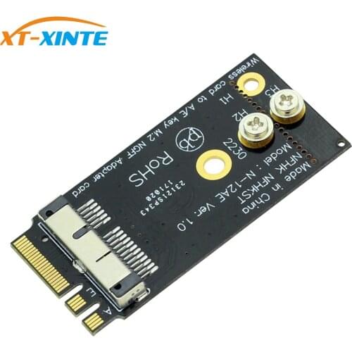 XT-XINTE BCM94360CS2 BCM943224PCIEBT2 A/E Key Adapter Card Module 12+6 Pin Wireless WIFI Speed for NGFF 2230 M.2 Connector
