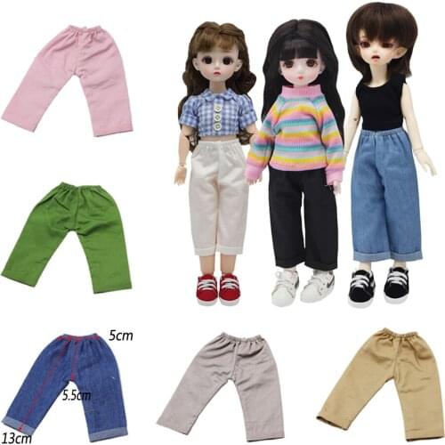 1/6 bjd Clothes Fashion Jeans Pant Dolls Trousers For 30cm BJD, SD, DD, yosd doll clothing Shoes Accessories