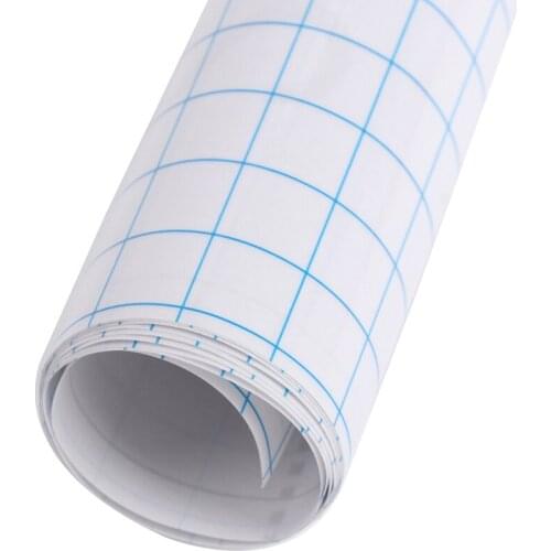 4 Rolls Transparent Tack Vinyl Transfer Application Paper Tape Roll For Signage Crafts 30*100cm
