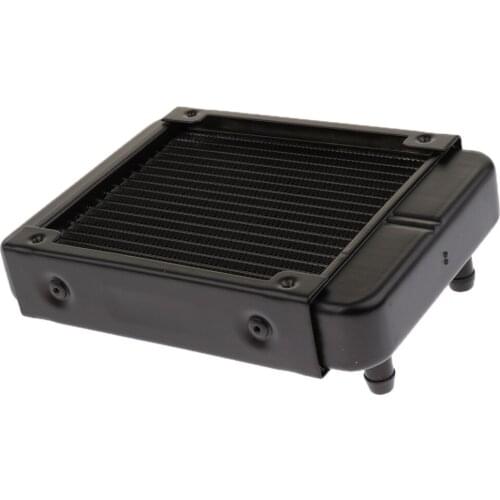 120mm Water Cooling Row Heat Exchanger Radiator for Computer chassis 18Pipes