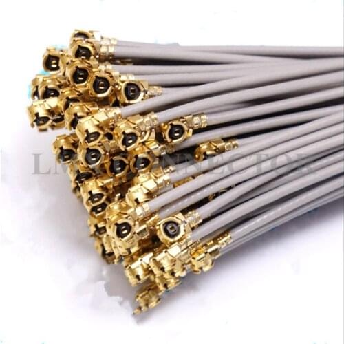 25PCS 2.4G Wire WIFI Receiver Antenna Bluetooth Remote Control Built-in Model Antenna Silver Plated Ipx Gold Plated Connector