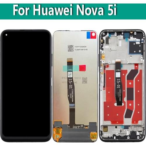 6.4" For Huawei Nova 5i Nova 7i LCD Display Touch Screen Digitizer For Huawei Nova 6 SE LCD Glass JNY-AL10 JNY-TL10