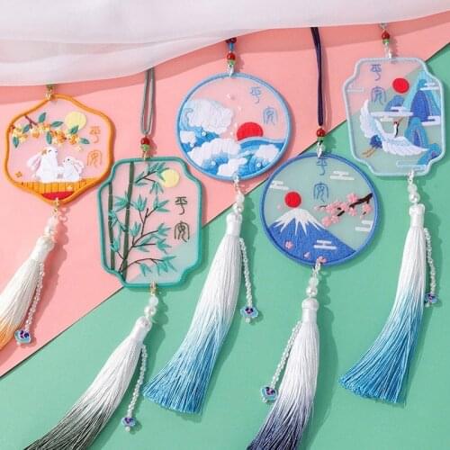 Hazelin Pendant Keychain Man Diy Embroidery Key Chain Material Package Chain for Pants High Quality Key Holder Fashion Brelok