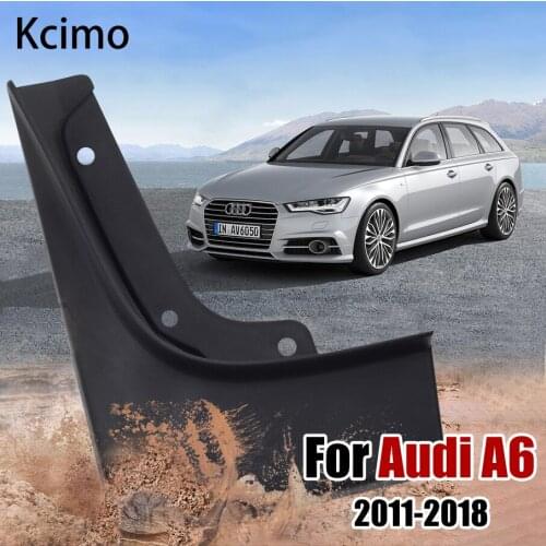 Mudflap for Audi A6 Sedan Saloon Avant C7 2011~2018 Fender Mud Guard Splash Flaps Mudguards Accessories 2007 2008 2009 4th 4 Gen