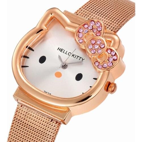 2021 New Cartoon Watch Children Quartz Clock Women Watches for Kid Girls Gift Children Watch Electronic Waterproof Kids Watches