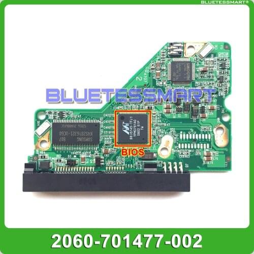 HDD PCB logic board 2060-701477-002 REV A for WD 3.5 SATA hard drive repair data recovery