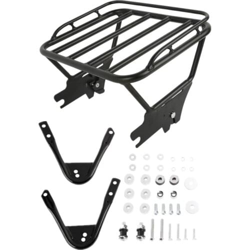 Motorcycle Detachables 2 Up Luggage Rack Docking Kit For Harley Touring Road King Street Glide Road Glide 1997-2008
