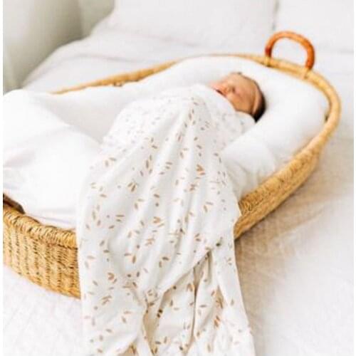 Newborn basket portable baby basket wicker woven sleeping basket car baby basket baby cradle bed